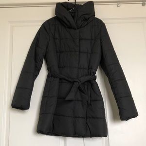 Long Black Puffer Jacket